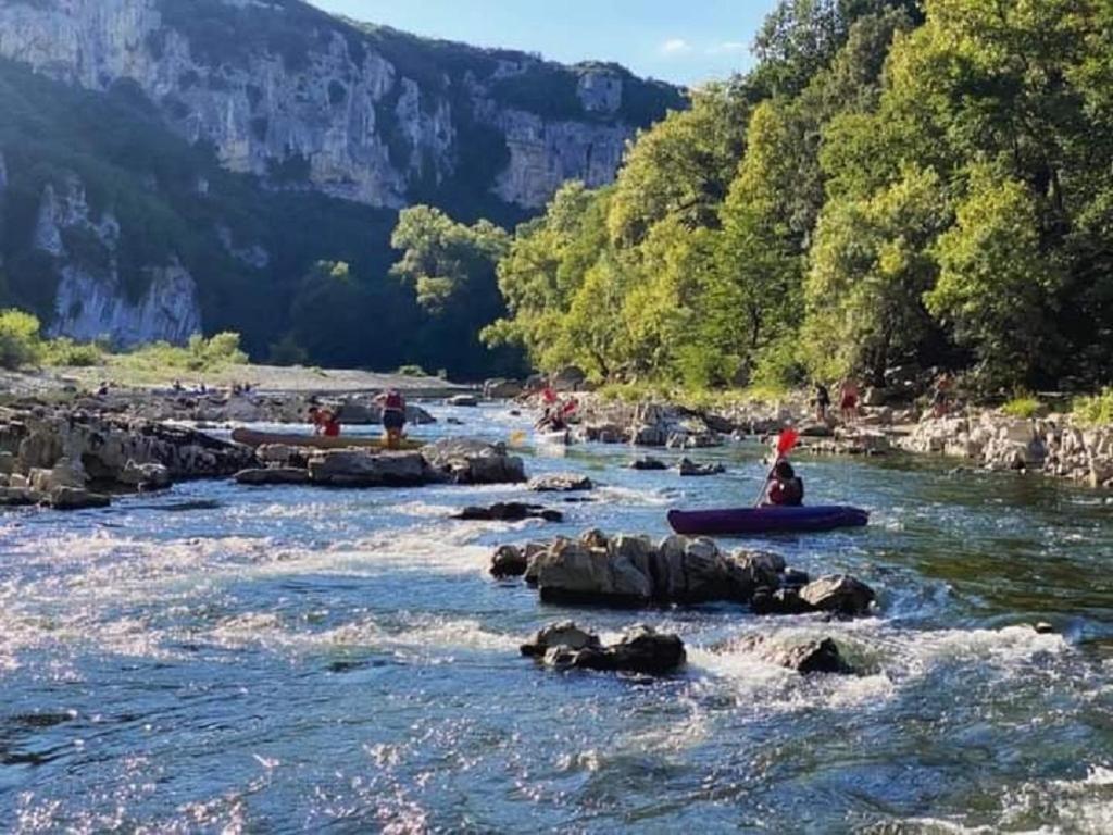Chalet "Le Petit Olivier" Gites Appart 'Hotel L'Echappee Belle D'Aubenas Logement 2 Sur 3 외부 사진