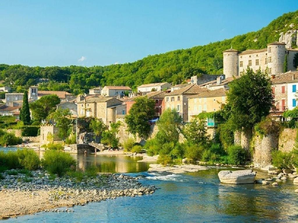 Chalet "Le Petit Olivier" Gites Appart 'Hotel L'Echappee Belle D'Aubenas Logement 2 Sur 3 외부 사진