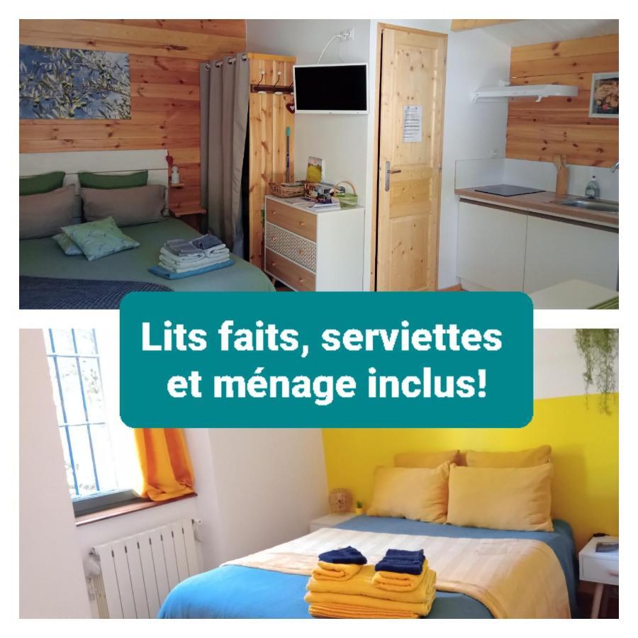 Chalet "Le Petit Olivier" Gites Appart 'Hotel L'Echappee Belle D'Aubenas Logement 2 Sur 3 외부 사진
